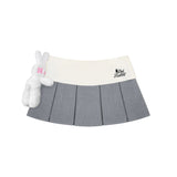 grey chillin' rabbit skirt