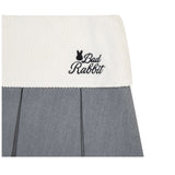 grey chillin' rabbit skirt