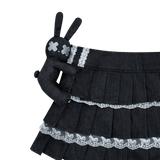 NOIR RABBIT SKIRT