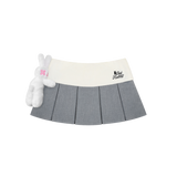 grey chillin' rabbit skirt